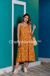 Everyday Fashion Wear Cotton Dress