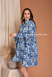 Women Cotton Kaftan Shirt