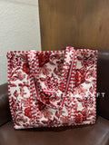 Women Cotton Quilted Tote Bag