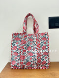 Cotton Quilted Handmade Tote Bag