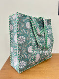 Multipurpose Cotton Quilted Tote Bag