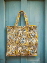 Sustainable Cotton Quilted Beach Bag