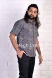 Block Printed Men's Shirt