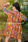 Colorful Hand Embroidery Jacket