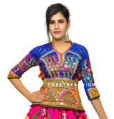 Chemisier indien vintage fait à la main