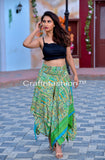 Spanish Silk Wrap Around Skirt
