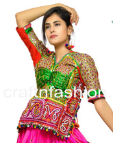 Hand Crafted Tribal work Blouse