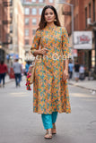 Hand Block Printed Cotton Kurta