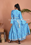 Blue Beachwear Kimono Robe