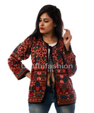 Abrigo chaqueta boho multicolor