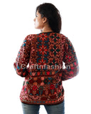 Abrigo chaqueta boho multicolor