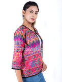 Chaqueta de lentejuelas Kutch Vintage Banjara
