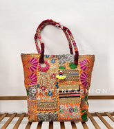 Handmade Patchwork Tote Bag