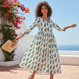 Paisley Cotton Long Kurti Tunic