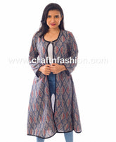 Boho Gypsy Ajrakh Long haussement d’épaules