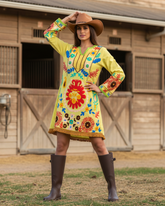 Boho Fashion Embroidered Tunic