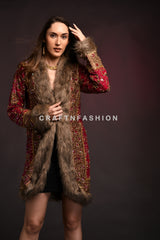 Latest Winter Wear Fur Jacket