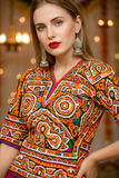 Blouse brodée Kutch Handwork