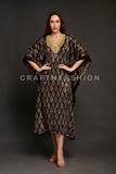 Latest Mashru Silk Ajrakh Dress