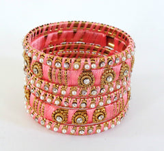 Designer Silk Thread Bangles