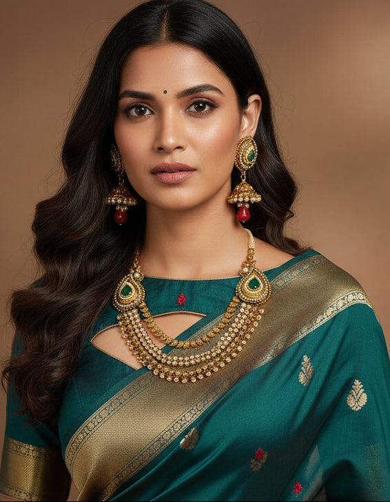 Designer Paisley Style Jewelry Set