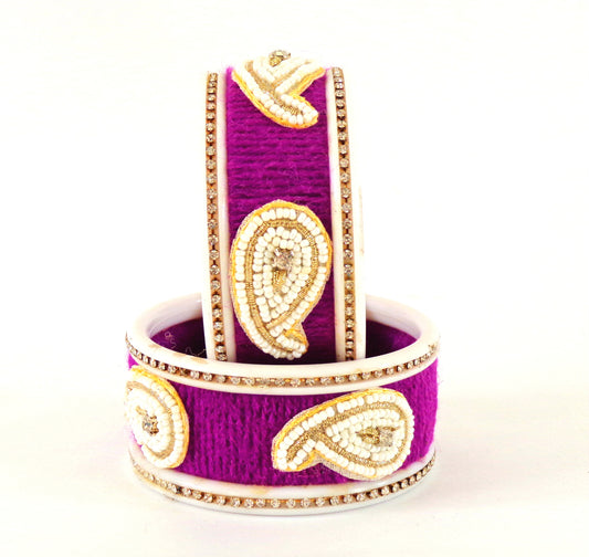 Handmade Silk Thread Bangles