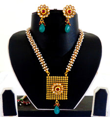 Indian Fashion Pearl Jewlery Set