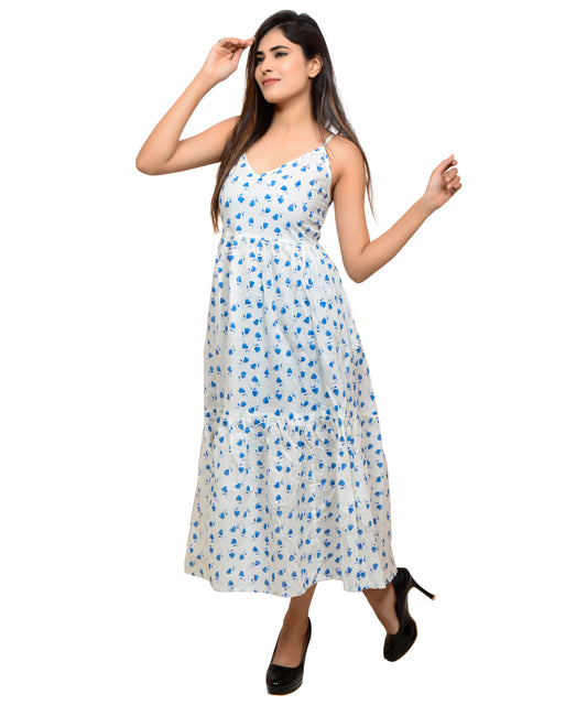 Summer Cotton Maxi Dress