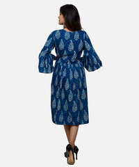 Hand Block Printed Cotton Dress