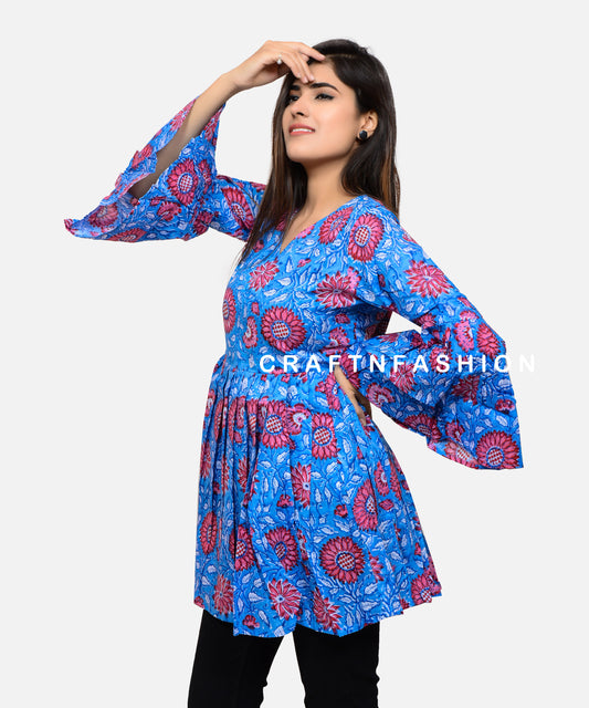 Summer Fashion Cotton Dress Top