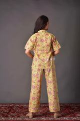 Sleep Wear Cotton Pajama Set