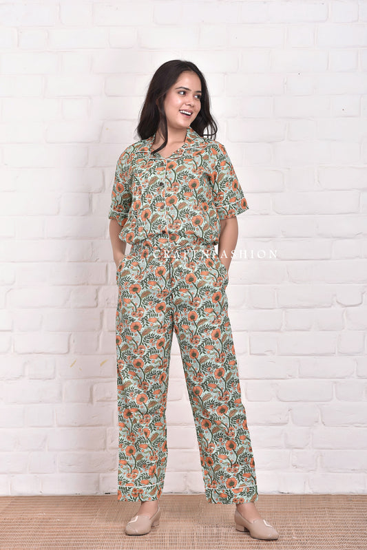 Women's Cotton Pajama Set