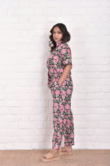 Summer Wear Cotton Pajama Set