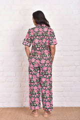 Summer Wear Cotton Pajama Set