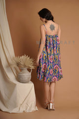 Beach Wear Mini Halter Dress