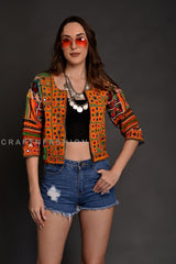 Boho Hippie Bomber Jacket