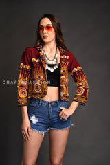 Boho Fashion Bomber Jacket