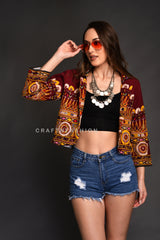 Boho Fashion Bomber Jacket