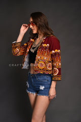 Boho Fashion Bomber Jacket