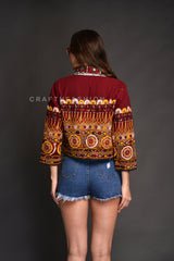 Boho Fashion Bomber Jacket