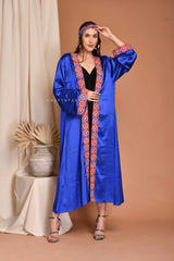 Beach Wear Satin Kimono