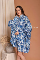 Women Cotton Kaftan Shirt