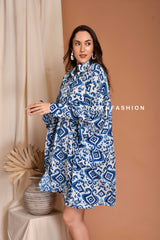 Women Cotton Kaftan Shirt