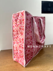 Boho Cotton Quilted Beach Bag