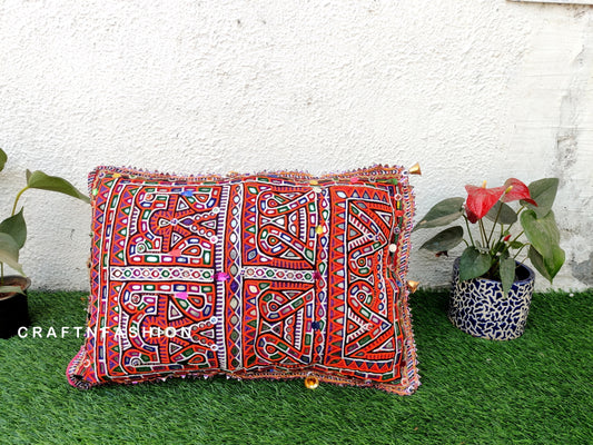 Embroidered Cushion Cover