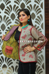 Reversible Vintage Kantha Jacket