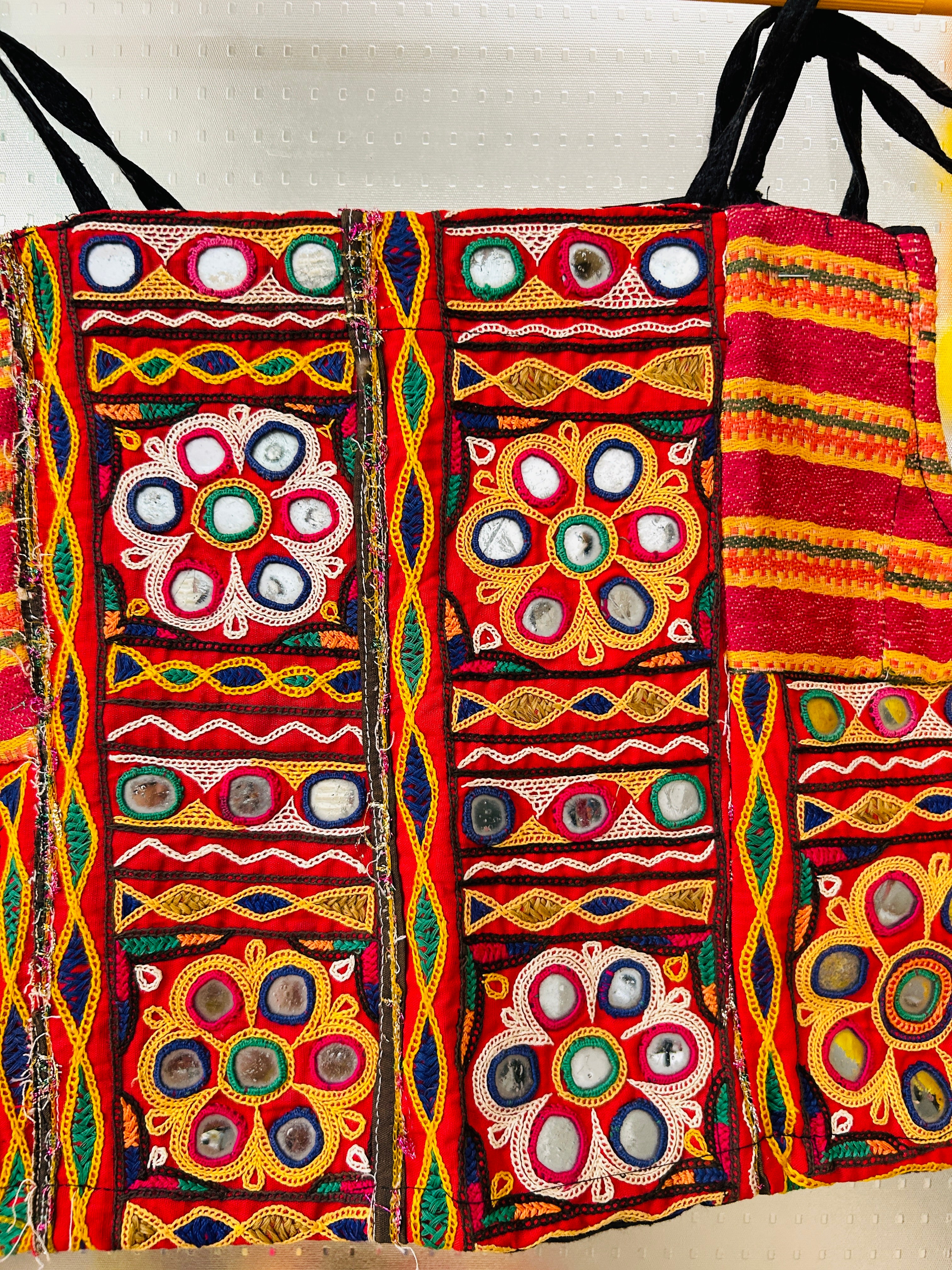 Navratri Embroidered Crop Top