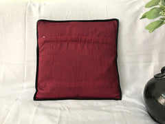 Peacock Embroidery Cushion Cover