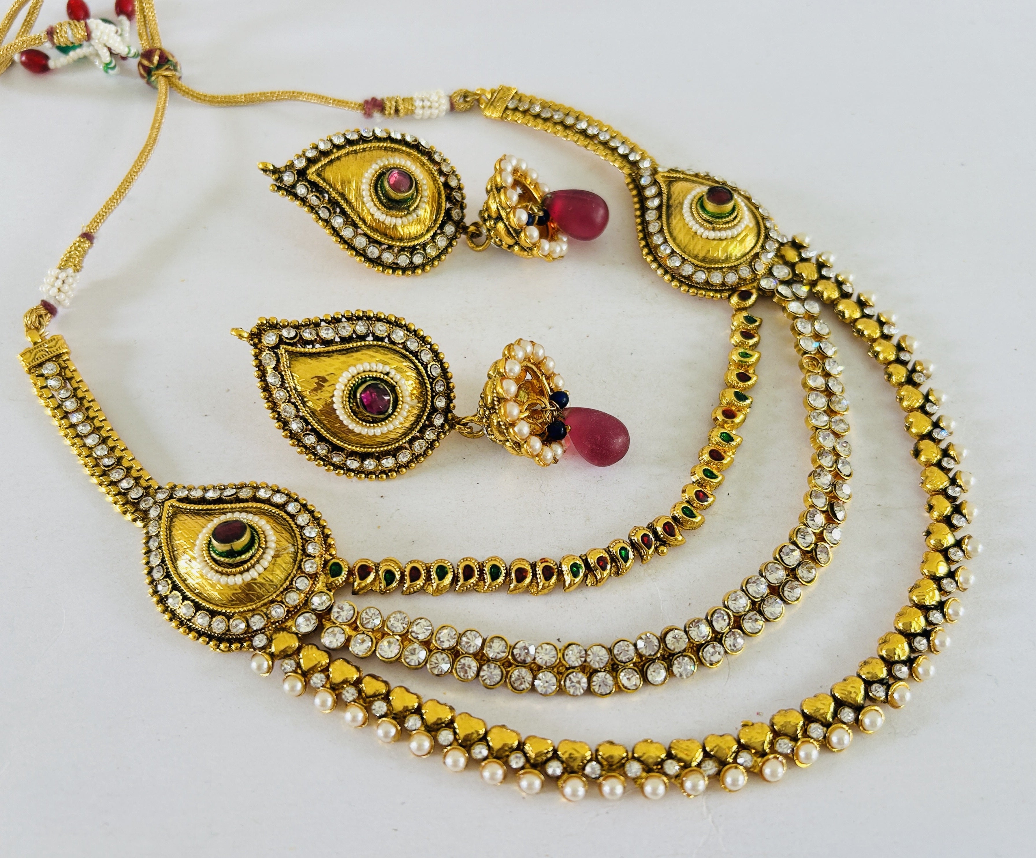 Indian Bridal Layered Jewelry Set