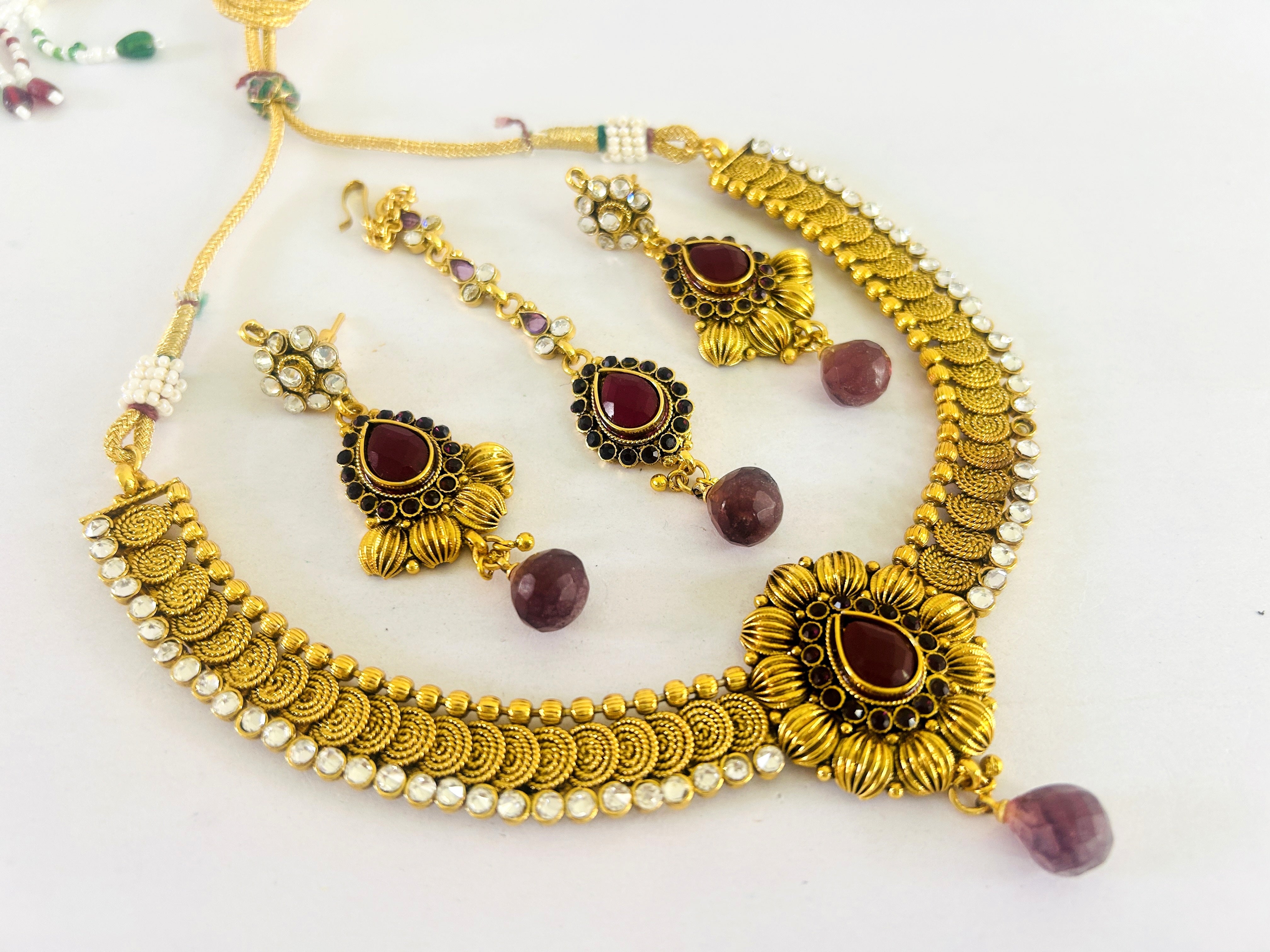 South Indian Gold Plated Jewelry